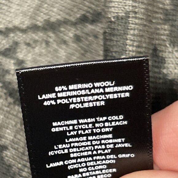 Kuhl Adriana Skirt Womens Small Gray Merino Wool Blend Geometric Stretch Pull On - Picture 7 of 7